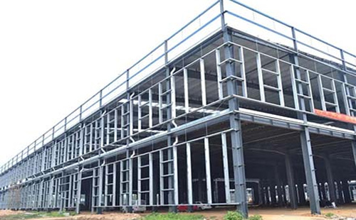 安定安定钢结构厂房